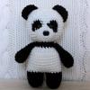 Master class despre panda tricotat
