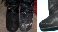 طرق فعالة للتخلص من الملح على الأحذية البقع البيضاء على الأحذية وكيفية إزالتها