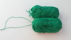 Cum se tricotează un pom de Crăciun din iarbă Pom de Crăciun tricotat cu ace de tricotat din iarbă